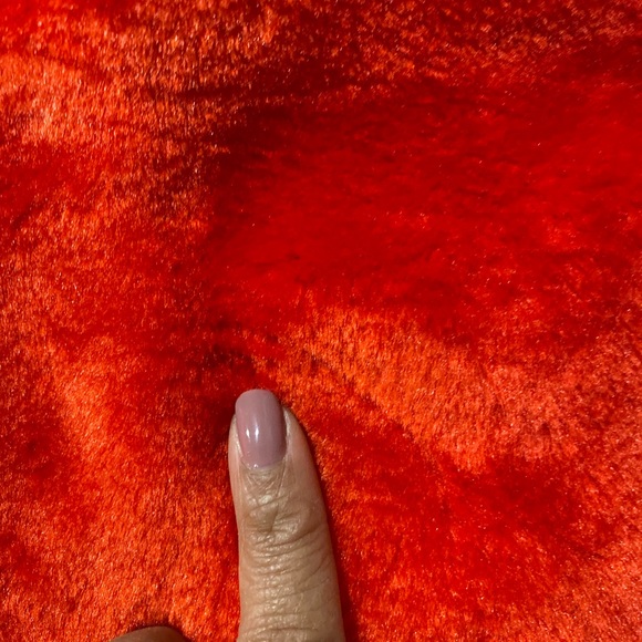 Set of 5 Red with White Fur Trim 18 inch Christmas stocking large traditional - Picture 3 of 6